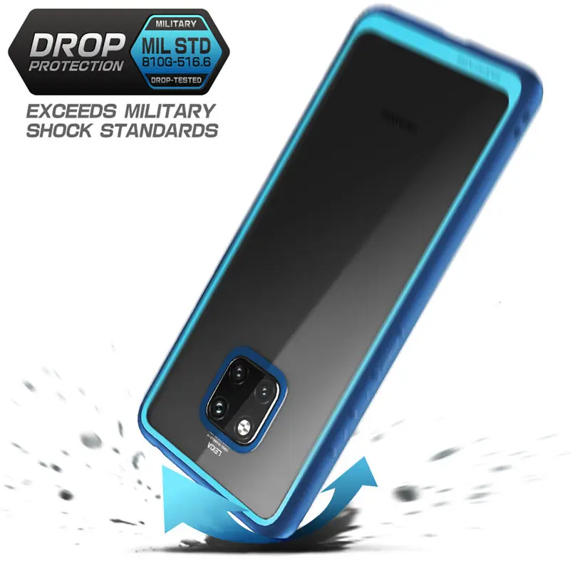 SUPCASE For Huawei Mate 20 Pro Case (2018 Release) UB Style Anti-knock Premium Hybrid Protective TPU Bumper+PC Clear Back Cover