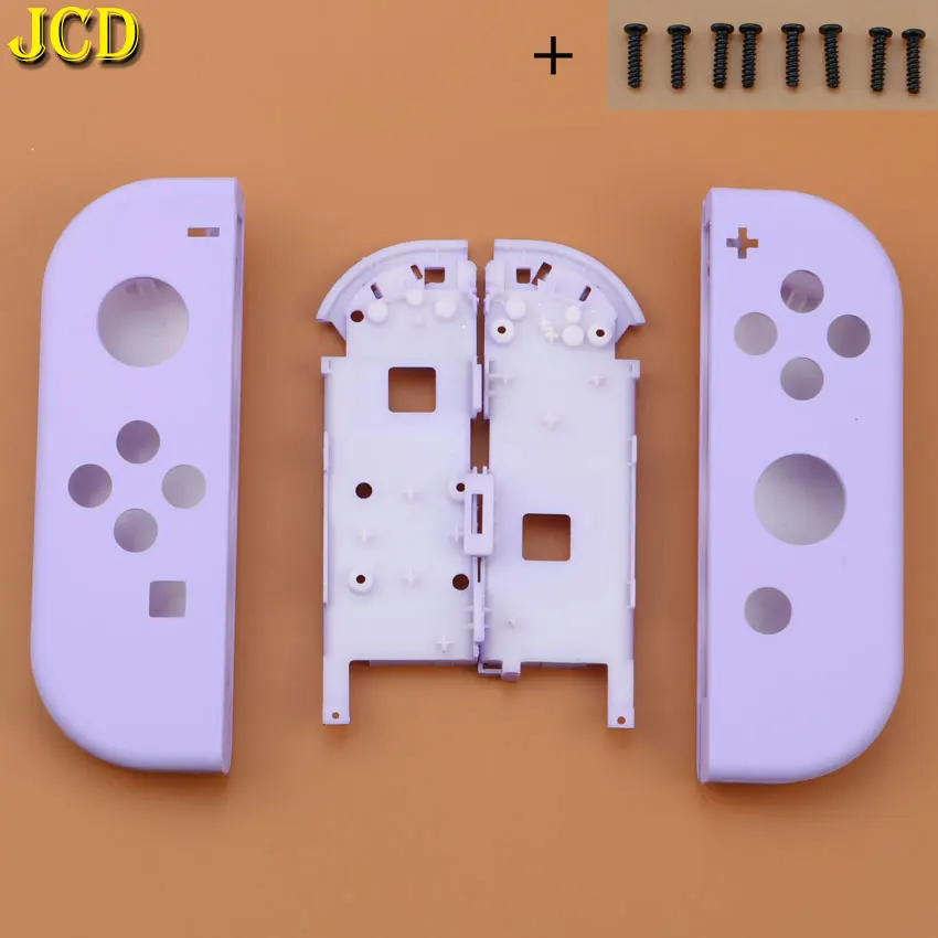 JCD Nhựa Thay Thế Nhà Ở Ốp Lưng Nintend Switch NS Bộ Điều Khiển Cho NX Joy-Con Vỏ Tay Cầm Chơi Game