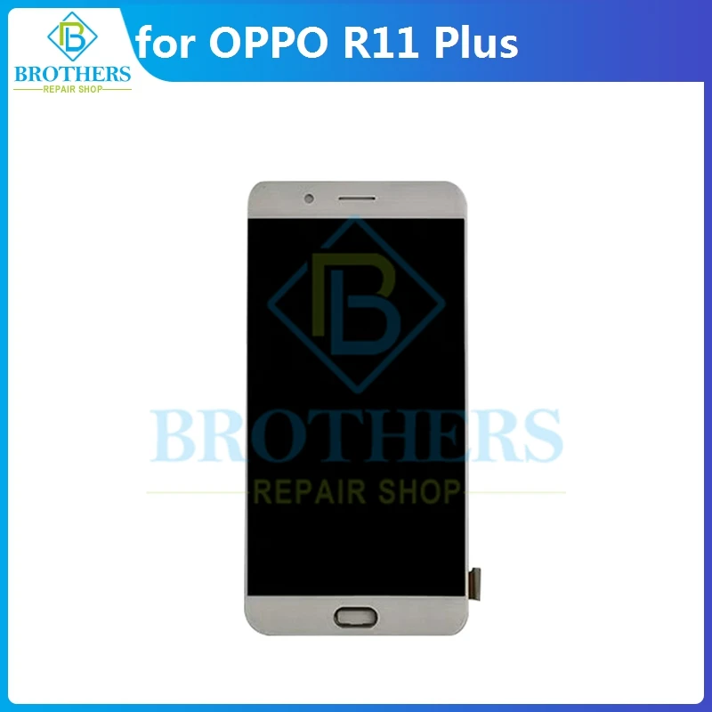 Imagem -05 - Tela Lcd Original para Oppo R11 Plus Display para R11plus Digitalizador de Tela Sensível ao Toque Montagem Substituição de Telefone Top Testado