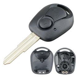 Coque de remplacement pour clé de voiture à 2 boutons, couvercle de télécommande automobile adapté pour SSANGYONG, ACTYON, KYrepository, REXBOU