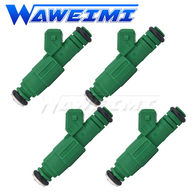 

WAWEIMI 4 Pieces Fuel Injector OE 0280155968 440cc For Ford Falcon BA XR6 Turbo Brand New 0 280 155 968