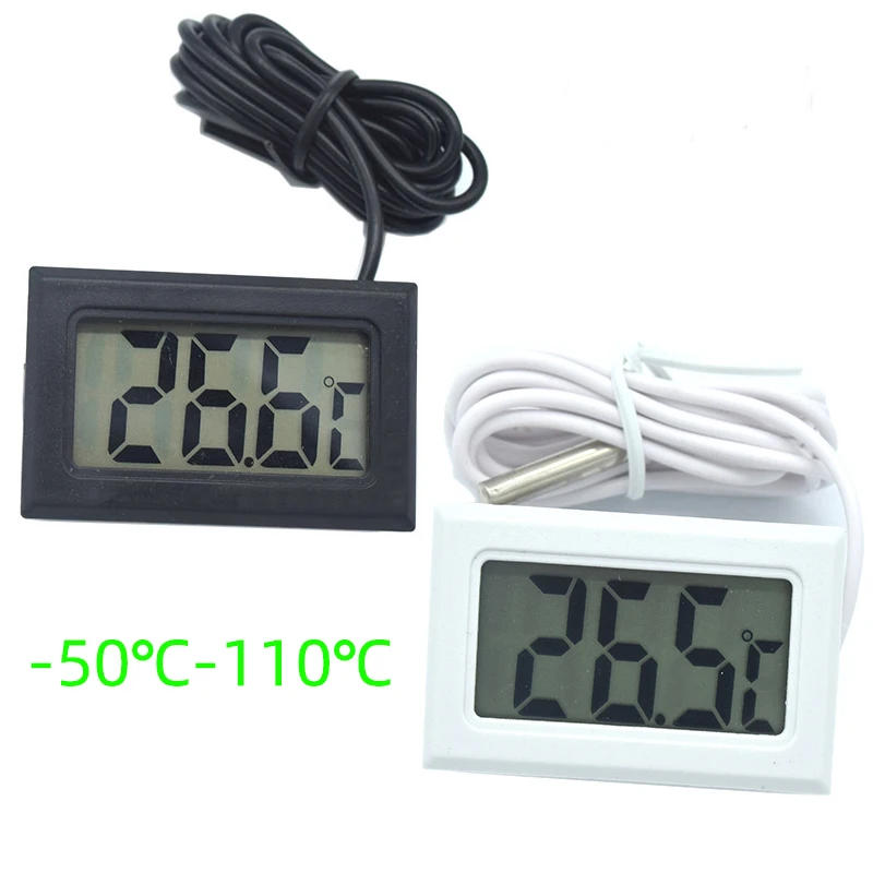 

1M Thermometer Temperature Meter Digital LCD Display