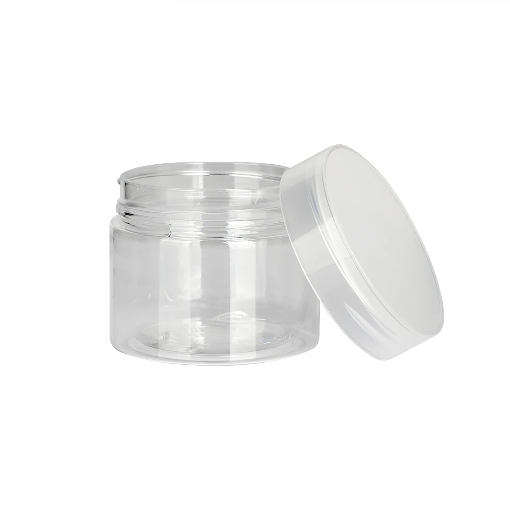 5Pcs Klare Nachfüllbar Flasche Jar Deckel Leere Kosmetische Container Make-Up Reise Cearm Flasche Gläser 30/40/50/60/80ml 100ml 120ml 200ml