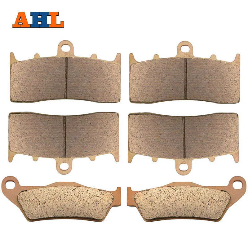 AHL Motorcycle Front and Rear Brake Pads for BMW R1150R R 1150 R Rockster / Edition 80 2003-2005 Sintered Brake Pads motobike