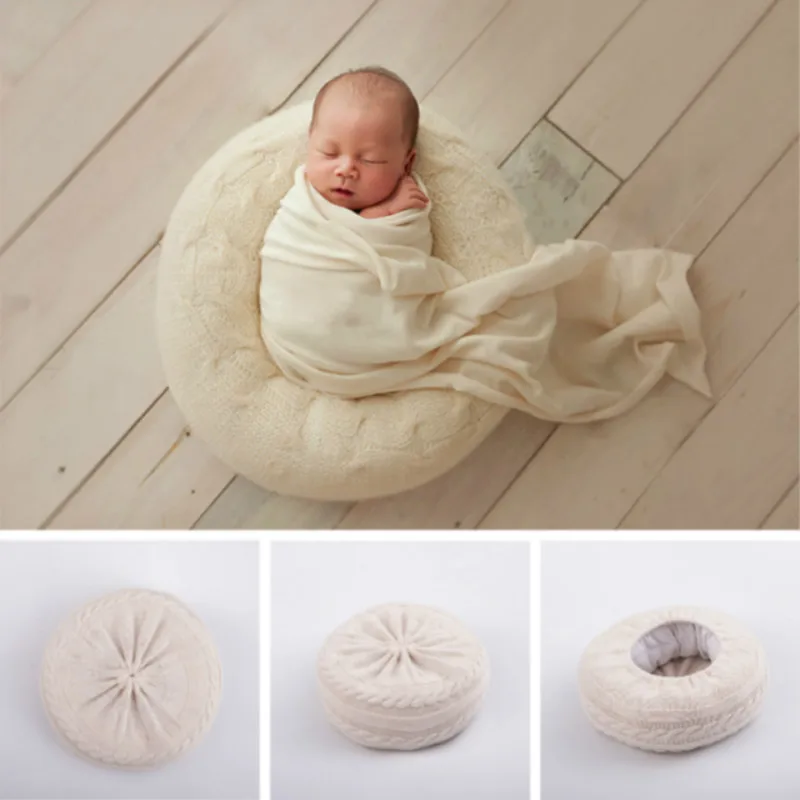 Newborn Photography Props Baby Bean Bag Posing Sofa Infant Shoot Accessories Studio Posing Props Baby Photo Auxiliary Props