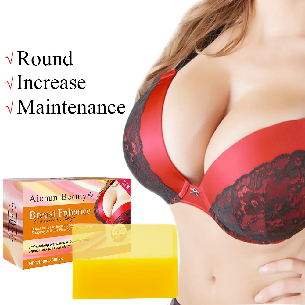 Breast Enhancement Body Soap Fast Growth Elasticity Enhancer Breast Enlargement Cream Body Handsoap Sexy Body Care for Women