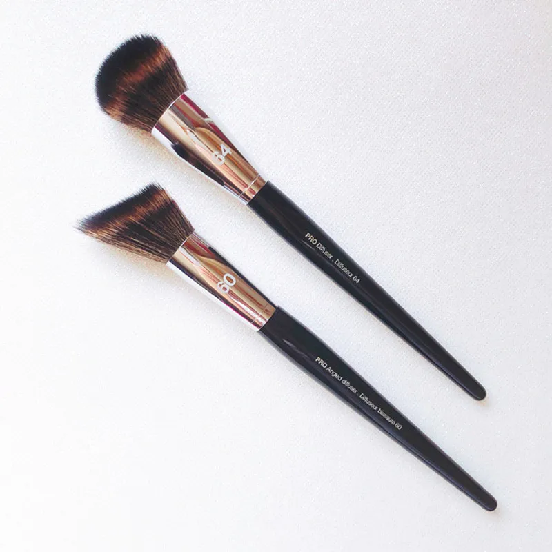 New PRO Diffuser Makeup Foundation Brush #64 -  Round Synthetic Duo-Fibre Foundation Powder Makeup Brush