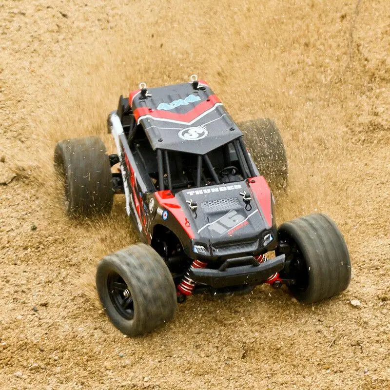 40+MPH 1/18 Scale RC Car 2.4G 4WD High Speed Fast Remote Controlled Large TRACK HS 18311/18312 RC Car Model Toy Children\'s Gifts