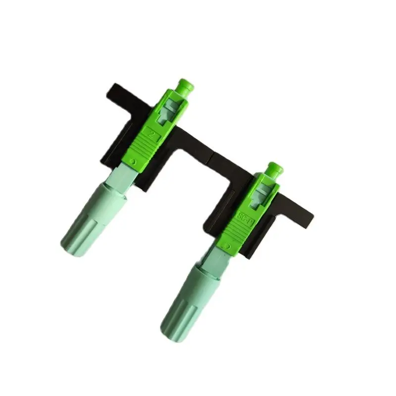 Single-Mode Optical Connector, FTTH Tool, Cold Connector Tool, Fiber Optic Fast Connector, 58mm SC APC SM, High Quality