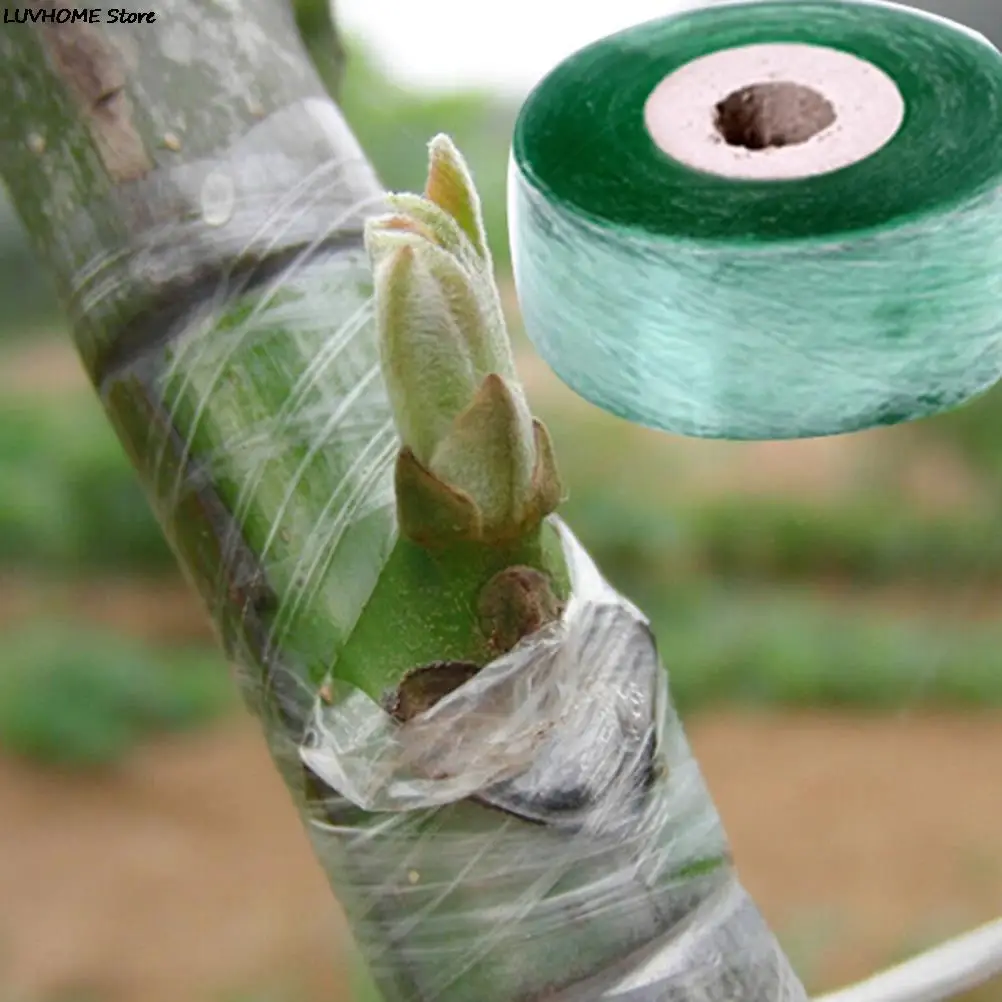 Stretchable Self-adhesive Nursery Grafting Tape For Garden Flower Vegetable Grafting Tape Plants Pruning 2x100M