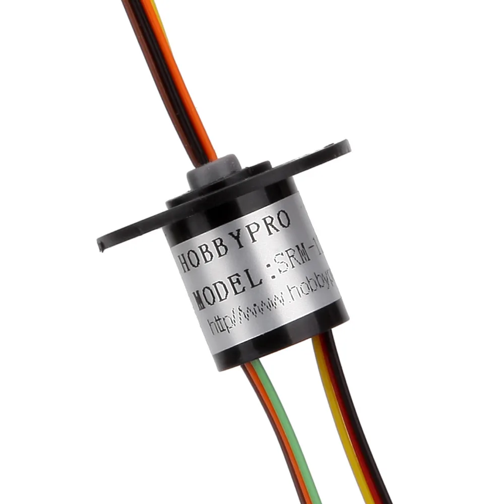 1PC 2/4/6/8/12/18 Channels Wires Capsule Slip Ring 2A Slipring Diameter 5/6.5/7.2/8.5/12.5mm Mini Rotary Conductiv Connectors