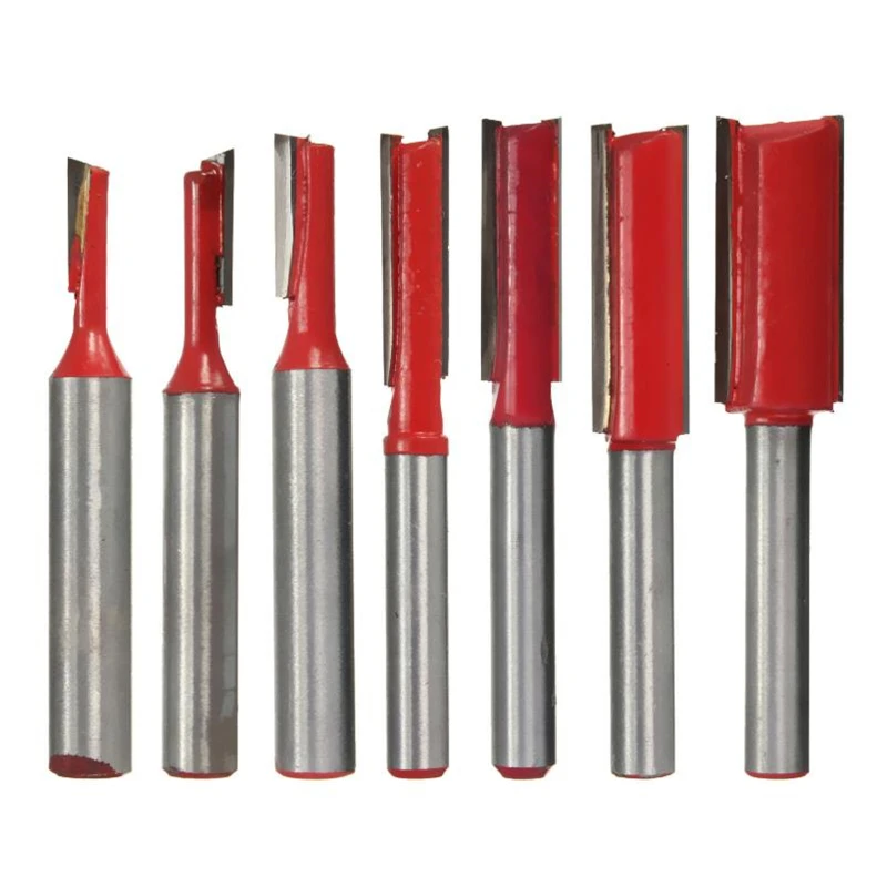 Fresa per intaglio 1/4 flauto per coltello da taglio per lavoratore in legno fresa per legno con codolo cilindrico da 1/2 pollici