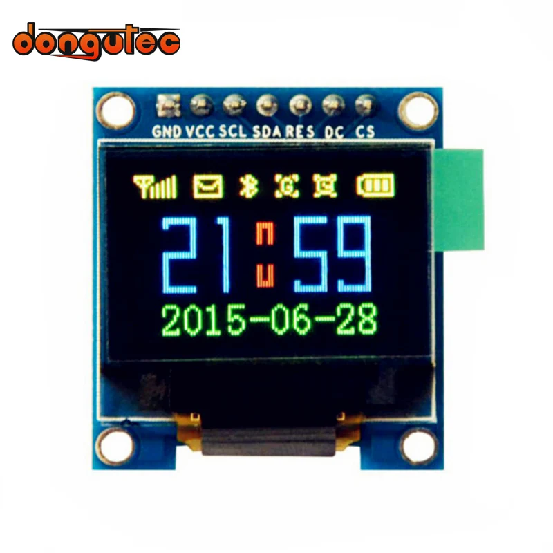 

0.95 inch full color OLED Display module with 96x64 Resolution,SPI,Parallel Interface,SSD1331 Controller 7PIN new