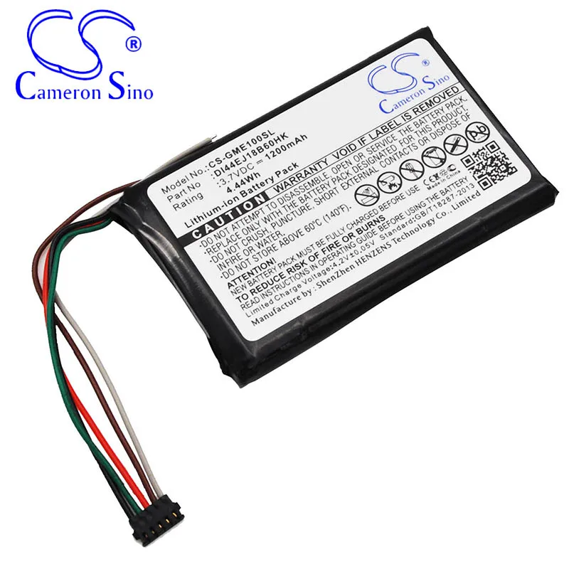 CameronSino Battery for Garmin Edge 1000 010-01161-00 fits Garmin DI44EJ18B60HK GPS, Navigator battery 1200mAh 3.70V Li-ion