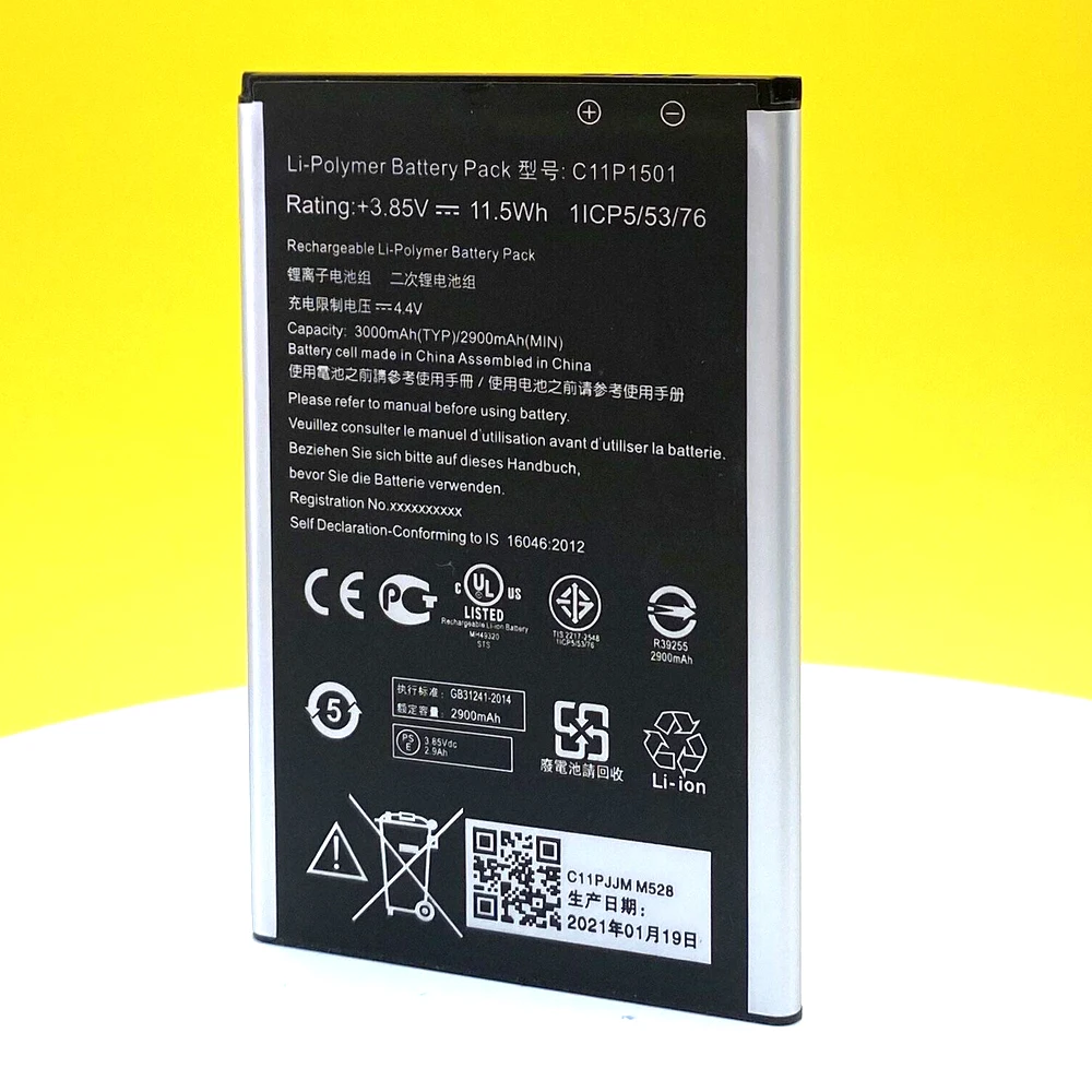 C11P1501 3000mAh Battery For ASUS ZenFone2 Laser 5.5\