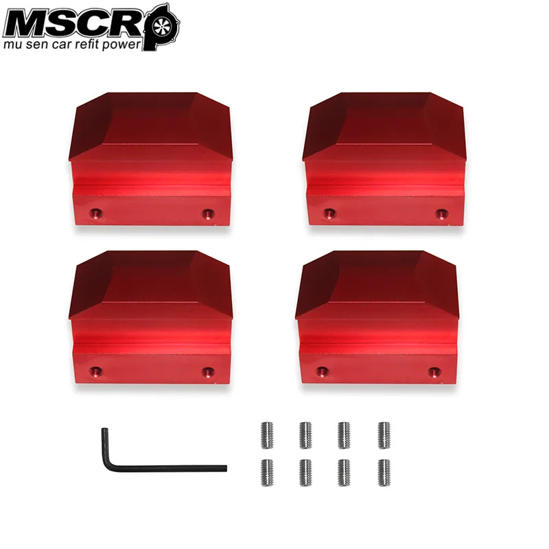 MSCRP-Red Jacking Lifting Pad for 6th Gen Chevrolet Camaro for 5Th Gen Camaro 10-15 Lexus GSF Ford Except Convertable-YX03088