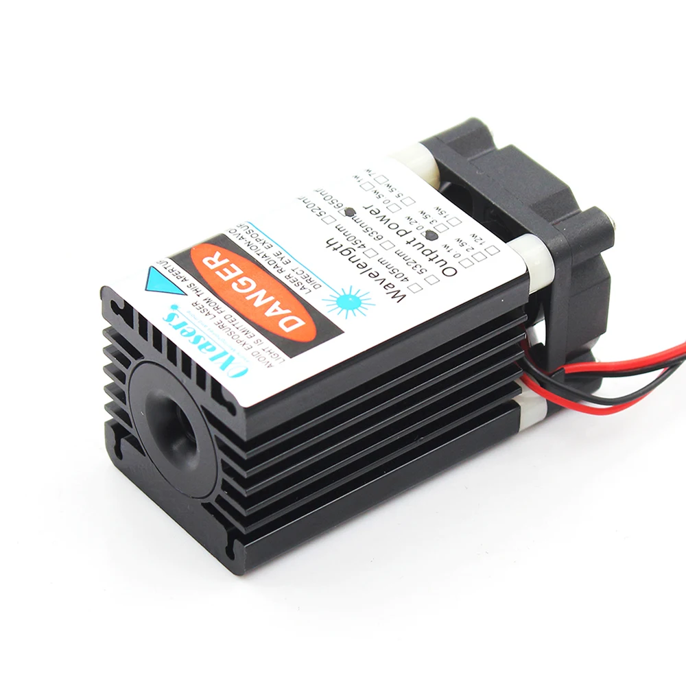 650nm 660nm 200Mw 12V 30*45Mm Dot High Power Rode Laser Module Met Ventilator En Power adapter