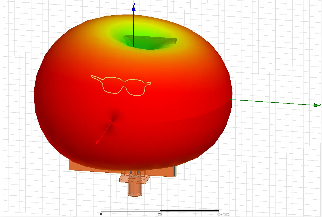 UWB-1P Ultra-wideband Antenna 2.4GHz-7GHz Ultra-wideband Antenna