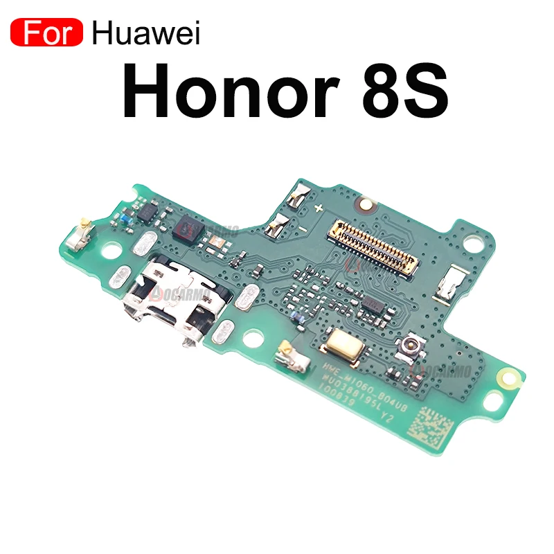 USB Fast Charging Port Connector Mic Board Flex Cable For Huawei Honor 8S 9C 9A 9X Replacement Repair Part