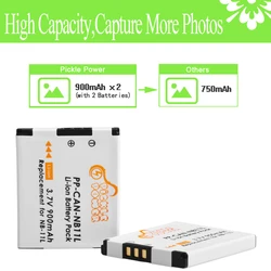 NB-11L NB11L NB 11L  NB-11LH Camera Battery LED USB Charger For Canon PowerShot A2300 IS A2400 IS A2500 A2600 A3400 IS A3500 I