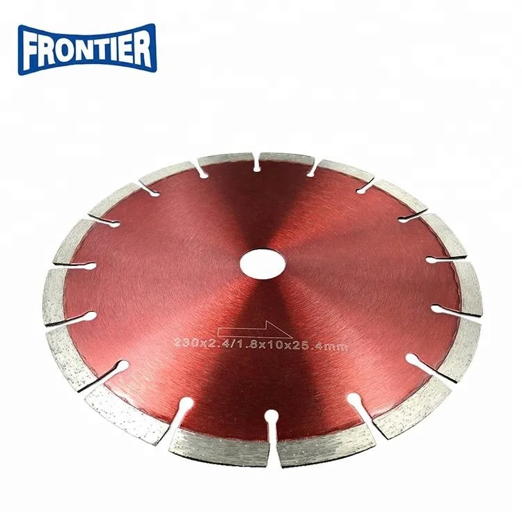 230mm 9inch Hot Press diamond Segmented dry cutting saw blade