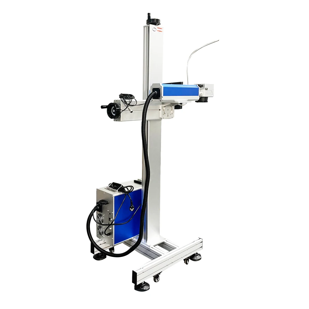 Thép Không Gỉ Bóng Golf Laser Đánh Dấu Máy 30W Sợi Khắc Tùy Chỉnh Hình Ảnh Logo Dòng Cho Câu Lạc Bộ Cột Mốc 50W