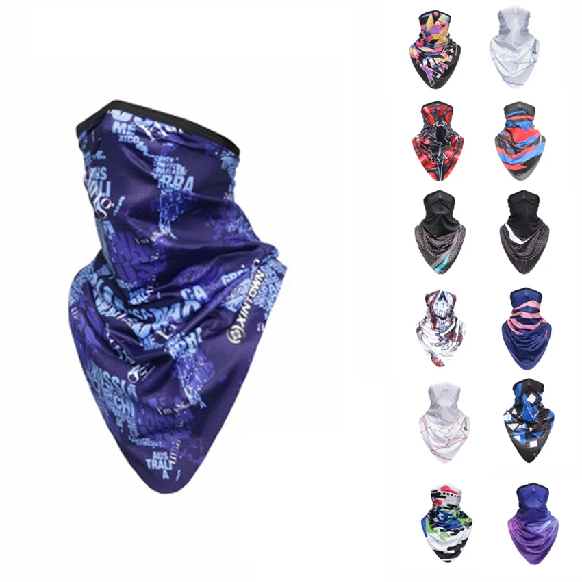 Magic Scarf Head Bandanas Riding Bandana Neck Shield Masks MTB Bike Headband Scaldacollo Half Face Mask Motorcycle Scarf