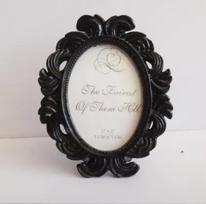 200pcs/Lot+Victorian Style White&Black Baroque Picture/Photo Frame Place Card Holder Wedding&Bridal Shower Favors+FREE SHIPPING