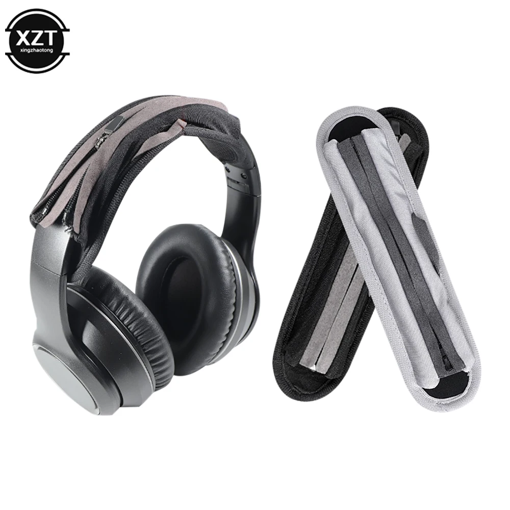 High Quality Universal Full Closure Headphone Headband Cover Zipper Cushion Protective Cushion Protection Pad Head Beam Cover