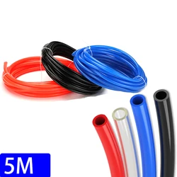 5 meters Pneumatic Tube Air Tubing Component Pneumatic Air Hose 4mm 6mm 8mm 10mm 12mm PU Pipe Air Line Hose for Compressor
