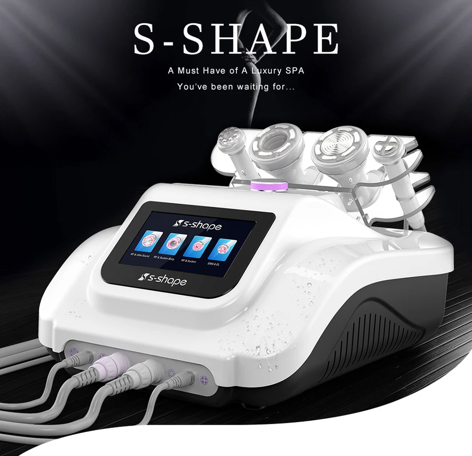 S-SHAPE 30 18kキャビテーション真空のrfボディのs形状痩身美容機