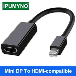 Adaptador de Cable Mini DP a Hdmi, 4k, 1080p, para Macbook Air, Thunderbolt 2, Displayport a Tv, Monitor, proyector