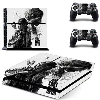 The last of Us 스티커 플레이 스테이션 4 스킨 PS 4 스티커 데칼 커버, 콘솔 및 컨트롤러 스킨 비닐