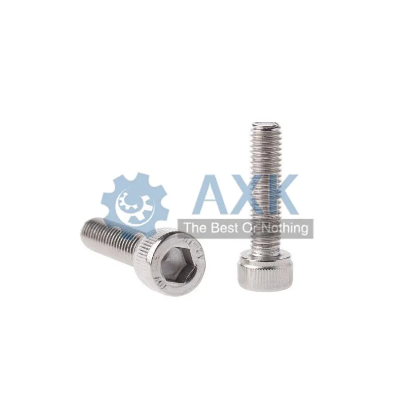 10Pcs M5 M6 DIN912 304 In Acciaio Inox Esagono Incassato Viti a Testa Esagonale Presa Della Bicicletta Bulloni