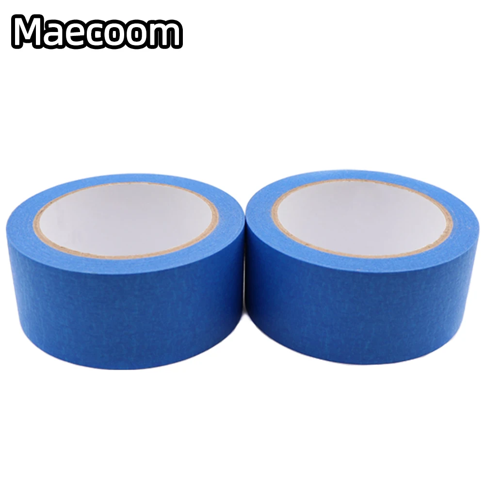 3D Printer Blue Heat Masking Tape 48mm*30m Resistant High Temperature Polyimide Adhesive Part Blue Heated Bed Protect Heating