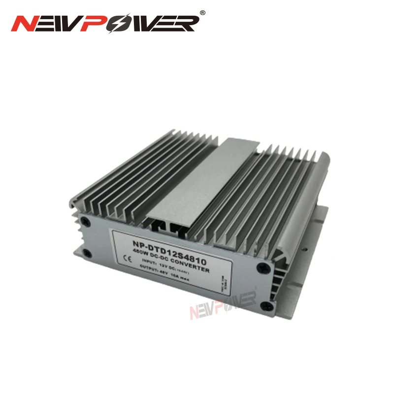 12V to 48V 10A DC DC Boost Converter 10V 16V 18V 24V 36V 48V 12 Volt to 48 Volt 480W Step-up Voltage Regulator for Electric cars