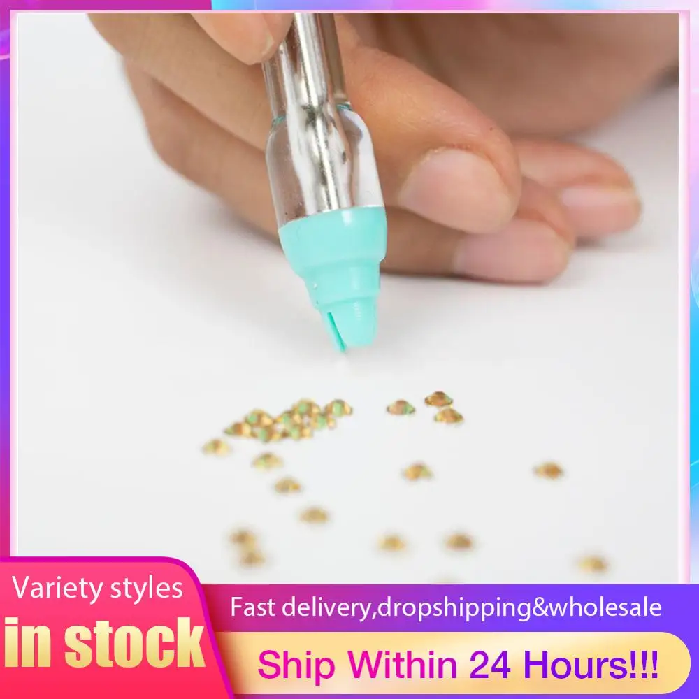 Bling It On Point Drill Pen DIY Professional Dotting Pencils Point Drill Pen For Nail Art Rhinestones Gems Manicures Tools