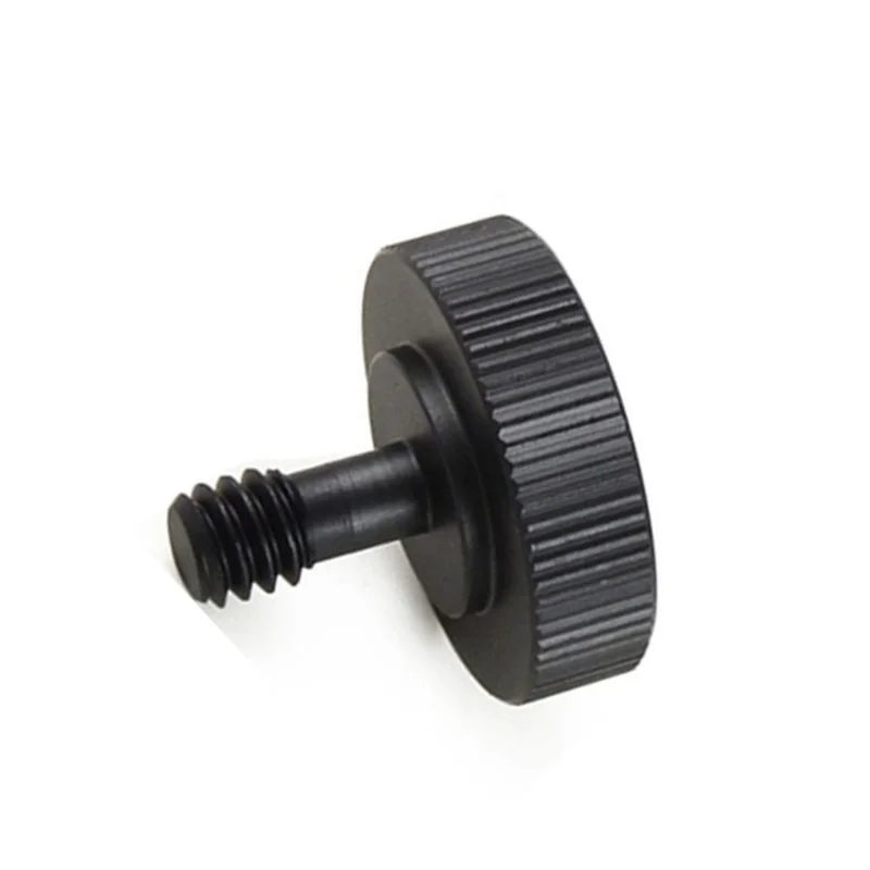 Adaptateur de vis noir 1/4 mâle à 1/4 femelle pour trépied d'appareil photo, support de Type L, meilleure Promotion Offre Spéciale
