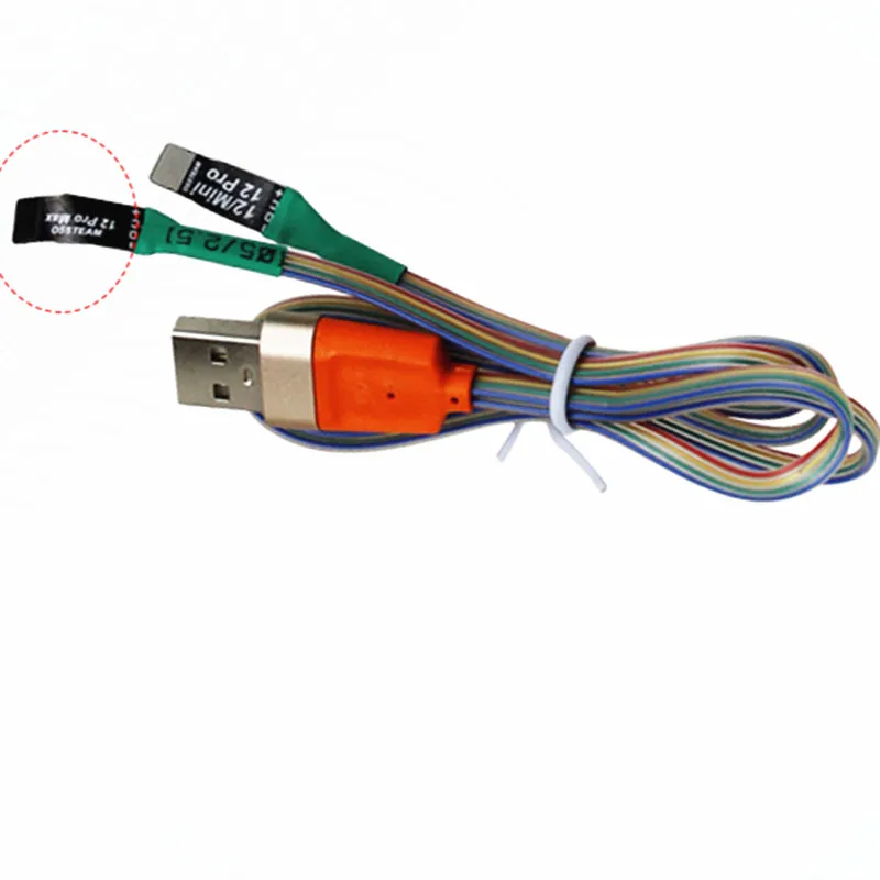 SFD FPC Mobile Phone DC Power Supply Current Test Cable Boot Line For IPhone 12 12Mini 12Pro 12ProMax  Phone Repair Tool