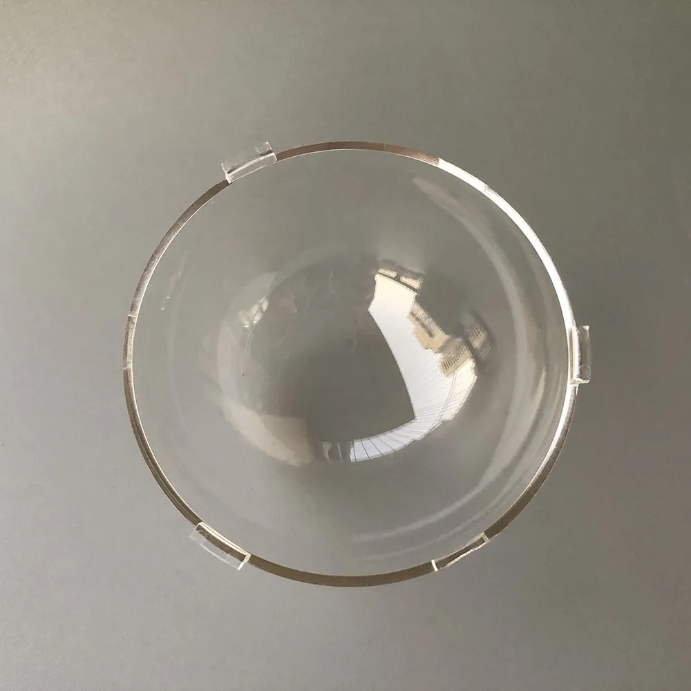 

3-дюймовая маленькая акриловая прозрачная стеклянная защитная крышка для камеры купольной камеры, уличная водонепроницаемая крышка объектива 79,1x41,4 мм