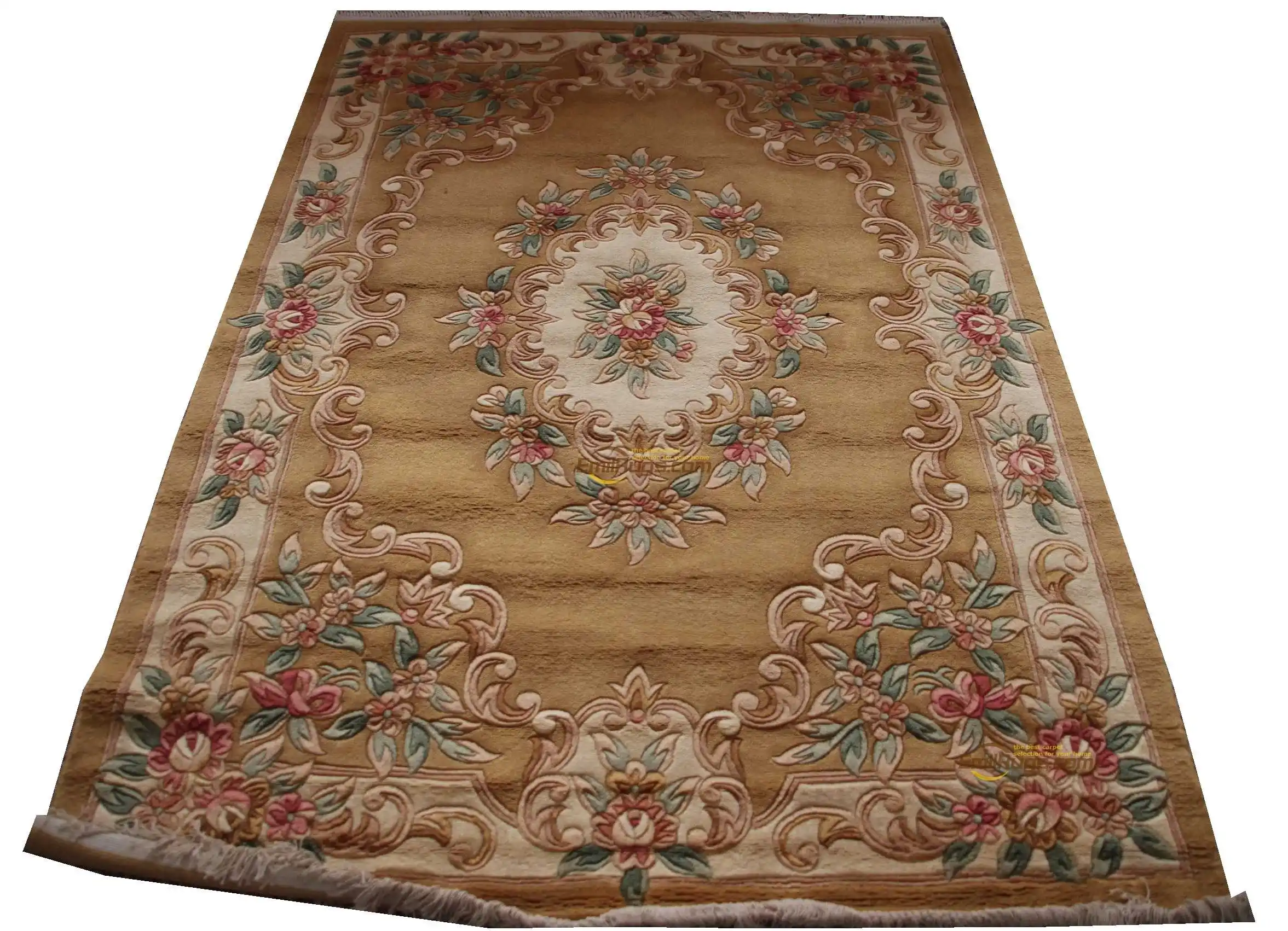 savonnerie flower rug for living room Big For Living Room Knitting For Home Decoration Square Colorful Natural savonnerie