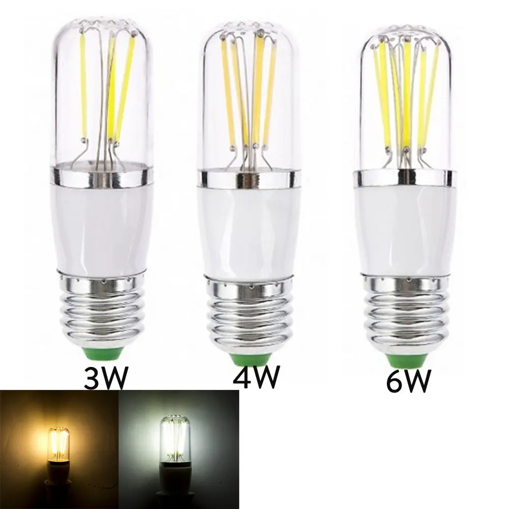 

Dimmable E27 LED 220V Light Bulb 3W 4W 6W Filament COB LEDS Lamp For Home Light 110V DC 12V Replace 30W 40W 60W