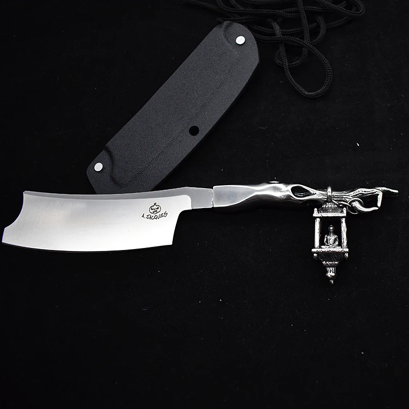 Straight Knife D2 Blade Steel Fixed Practical Hunting Knife EDC Tools Survival Camping Outdoor Gift Knives Handmade Razor