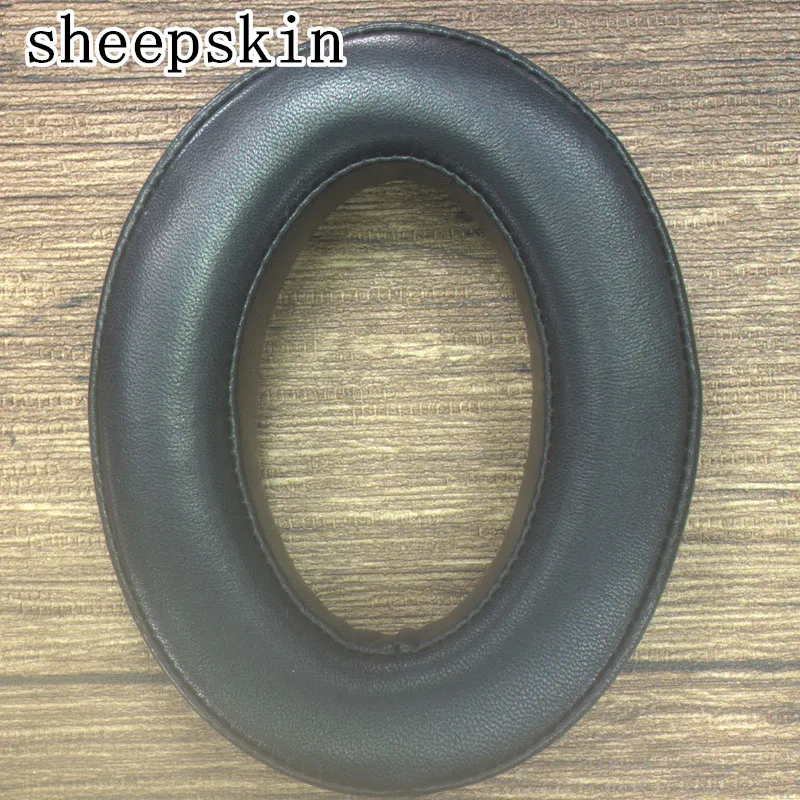 Almohadillas de espuma viscoelástica para auriculares, almohadillas de repuesto suaves de piel de oveja para los oídos, almohadillas de repuesto para SENNHEISER HD600