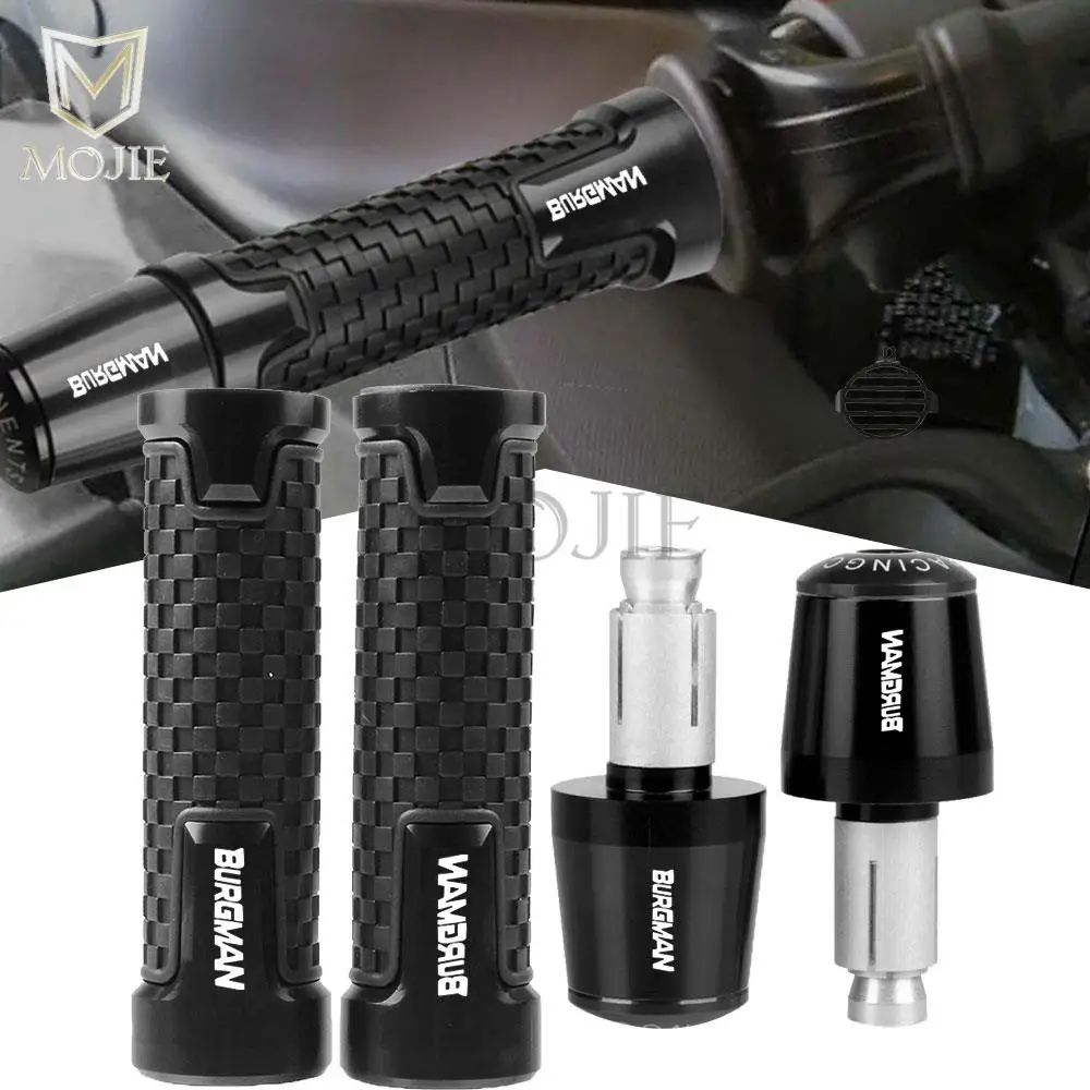 Scooter Handlebar Grip Motorcycle Handle Grips and Hands Ends For SUZUKI BURGMAN AN125 AN250 AN400 AN650 Burgman 125 200 400 650