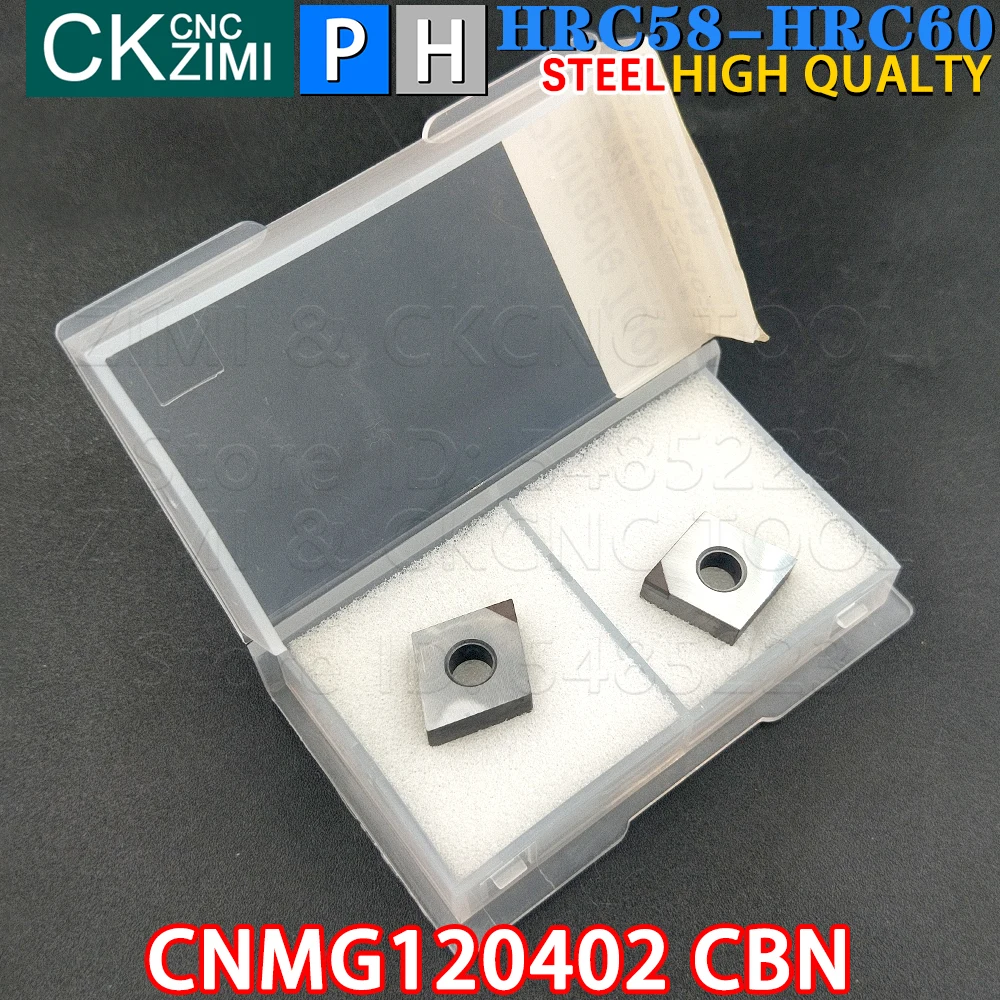 CNMG120402 CBN CNMG 1204 CBN Boron Nitride inserts Carbide turning Cutting inserts tool CNC metal lathe tools for Hardened steel