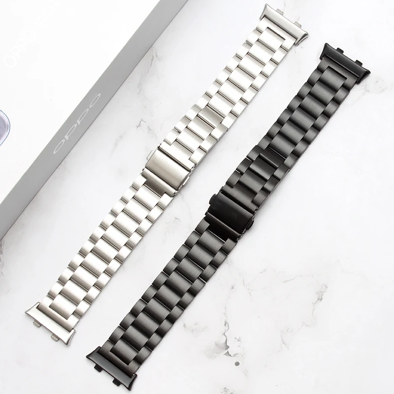 

Luxury Stainless Steel strap For oppo watch 2 band 46mm 42mm Bracelet band for OPPO Watch2 41mm Strap Smart watch Accessories