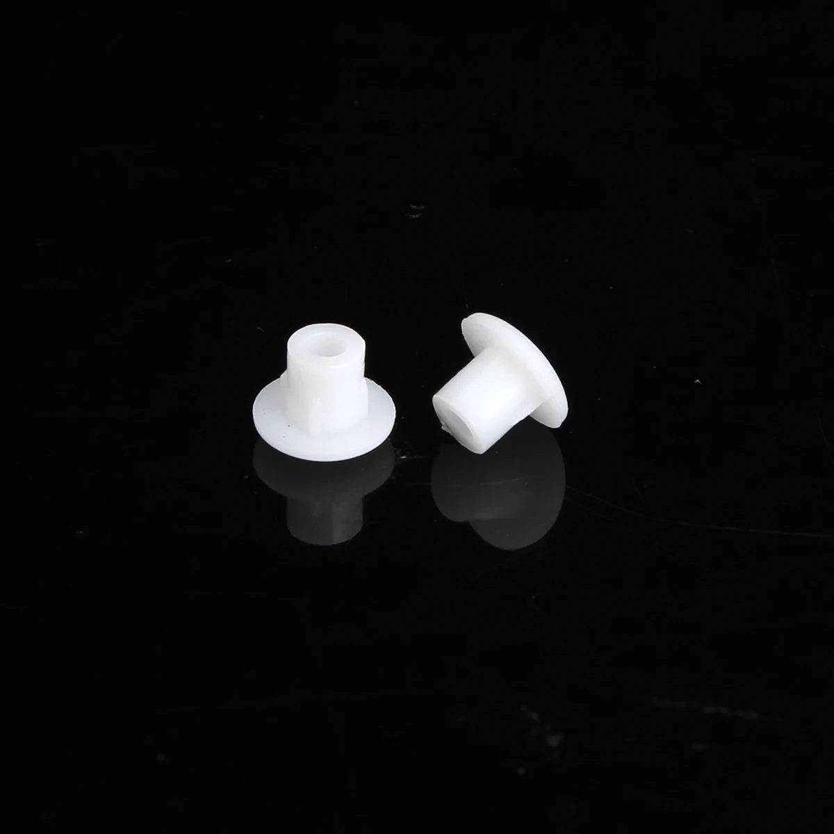 50Pcs Plastic Hole Plugs Screw Caps Covers Flush Type Plastic Partition Holes Plugs Button Tops for Chair Cabinet Cupboard Shelf