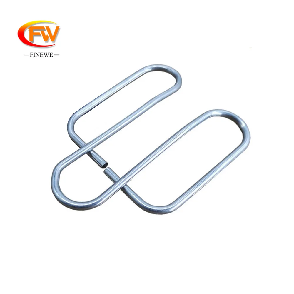 FINEWE 10pcs/lot Rabbit Cage Food box buckle Breeding cages rabbit chicken door hook fixed cage door buckle