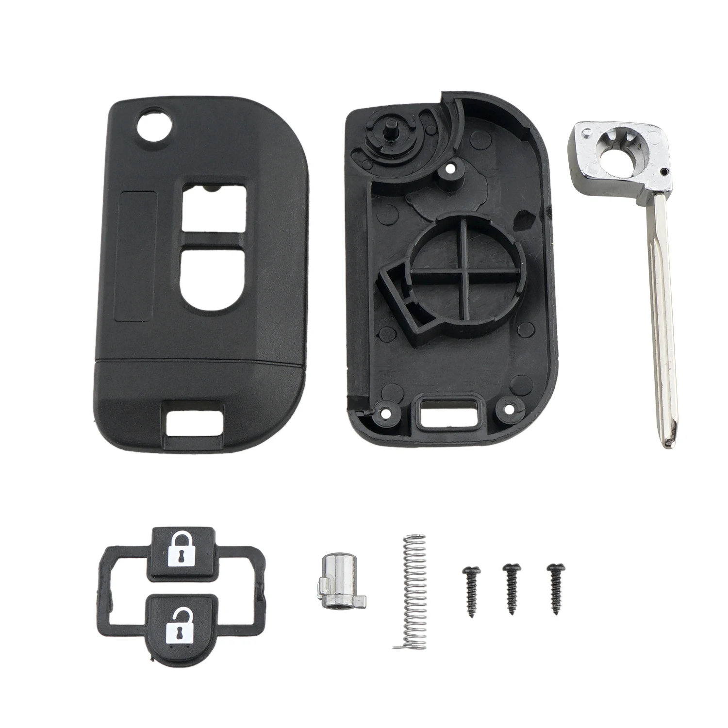 QWMEND Modify Remote Car Key Refit Case Shell For Nissan Qashqai Elgrand X-TRAIL Navara Micra Note Cabster NV200 keys